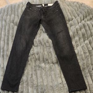 rag & bone Men's Skinny Jeans in Washed Black